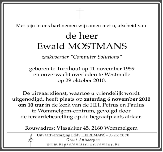 Ewald Mostmans