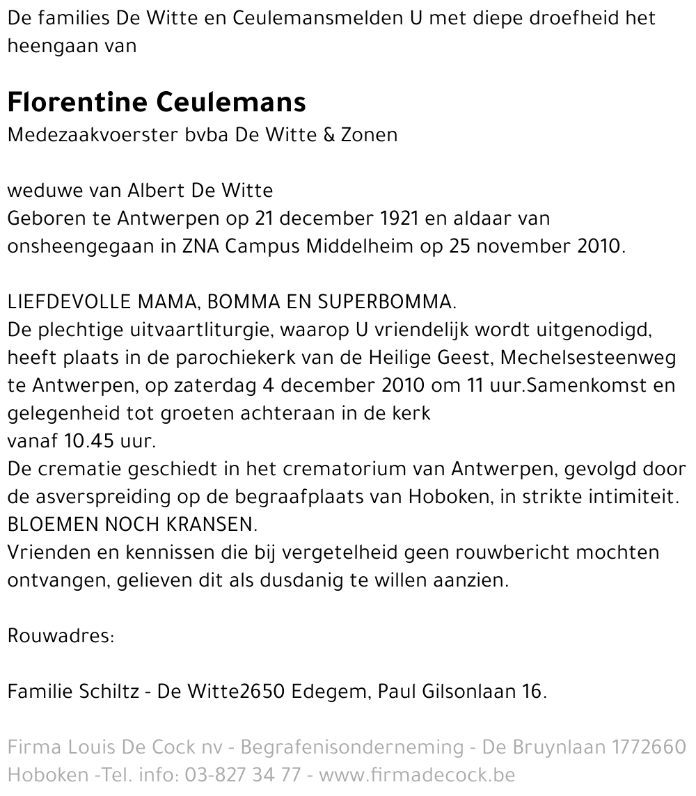 Florentine Ceulemans