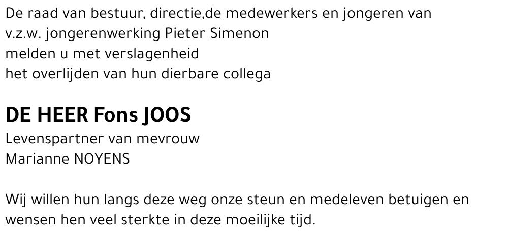 Fons Joos