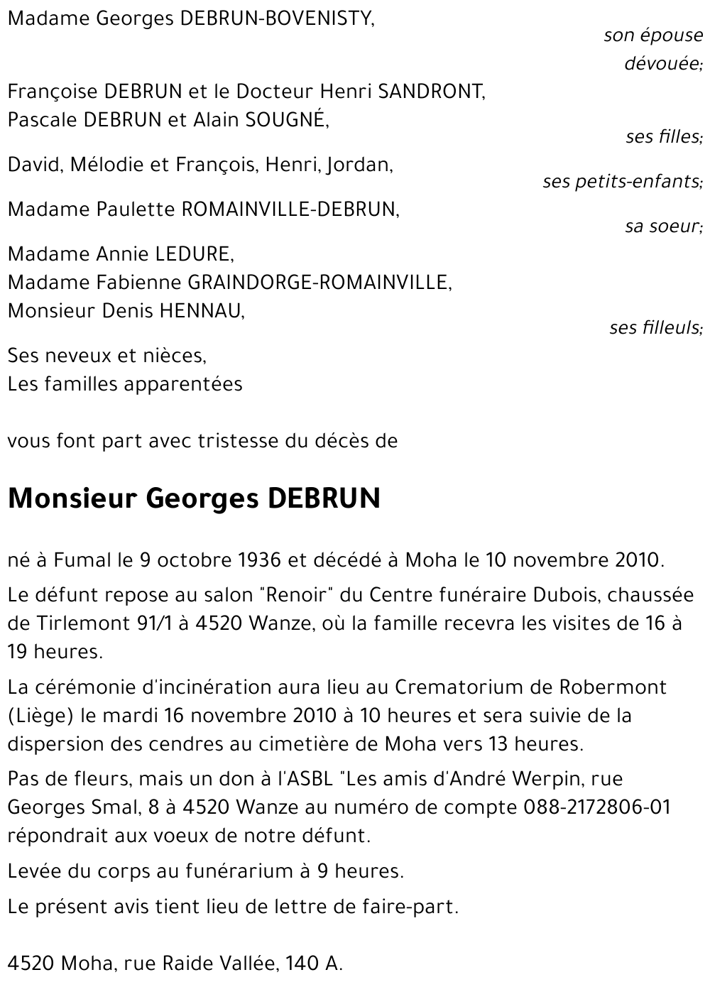 Georges Debrun