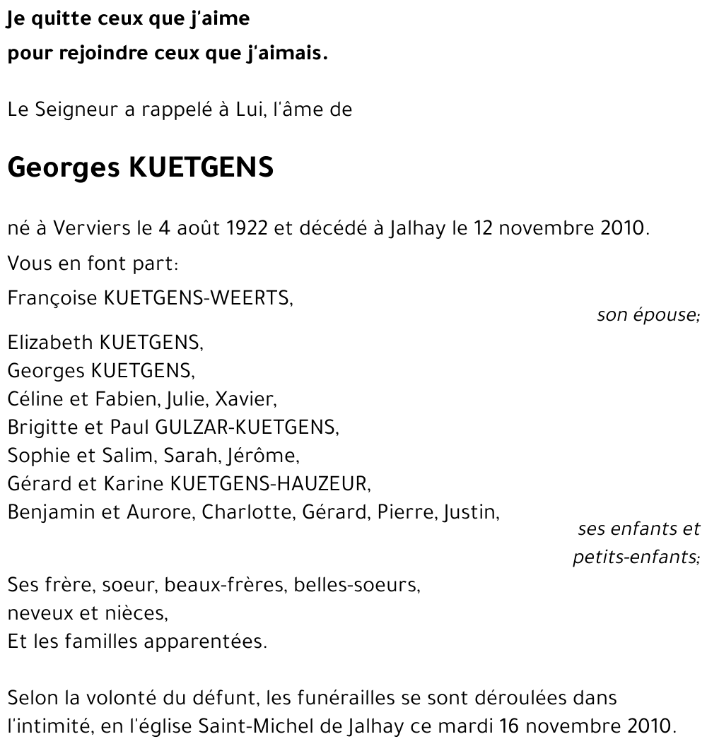 Georges KUETGENS