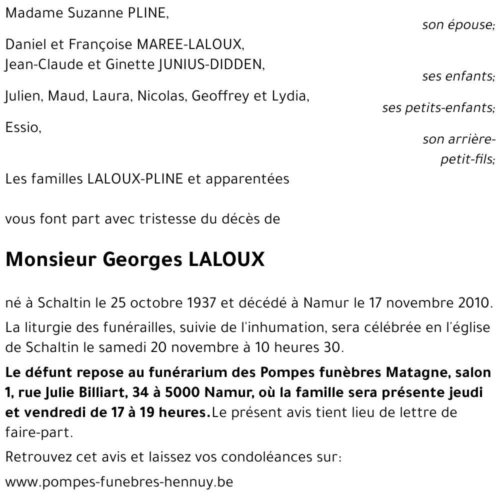 Georges LALOUX