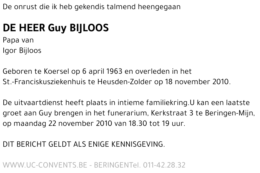 Guy Bijloos