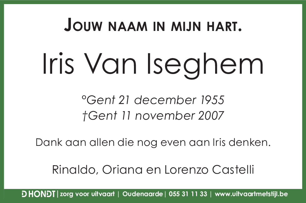 Iris Van Iseghem