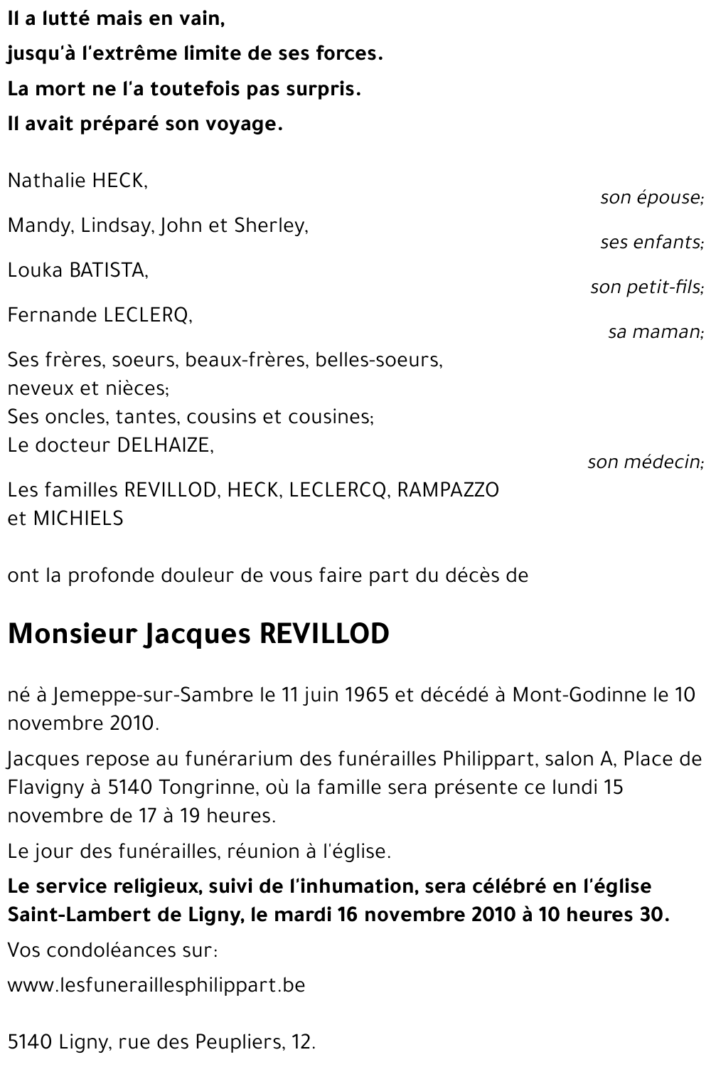 Jacques REVILLOD