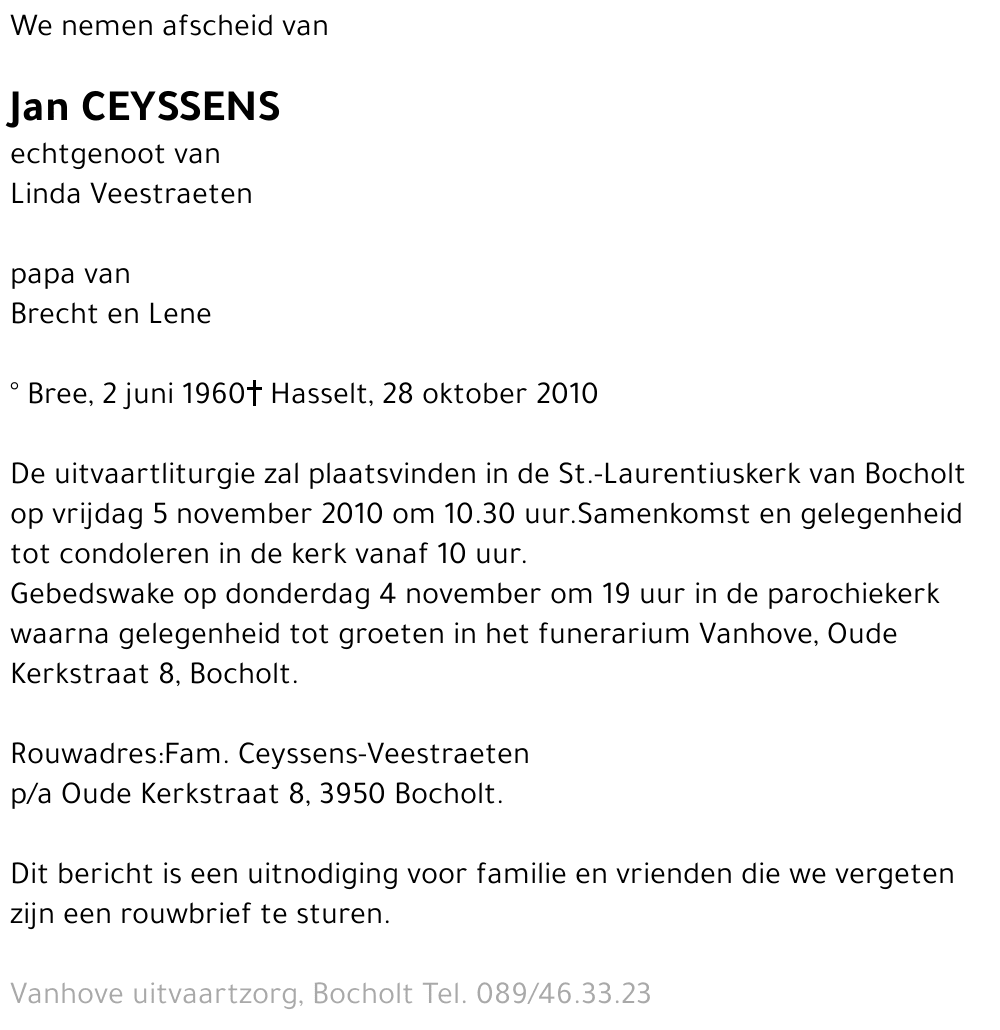 Jan Ceyssens