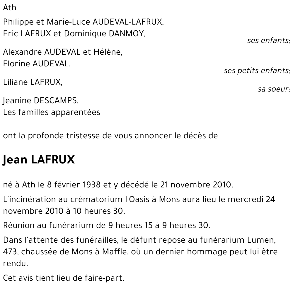 Jean Lafrux