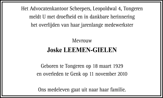 Joske Gielen