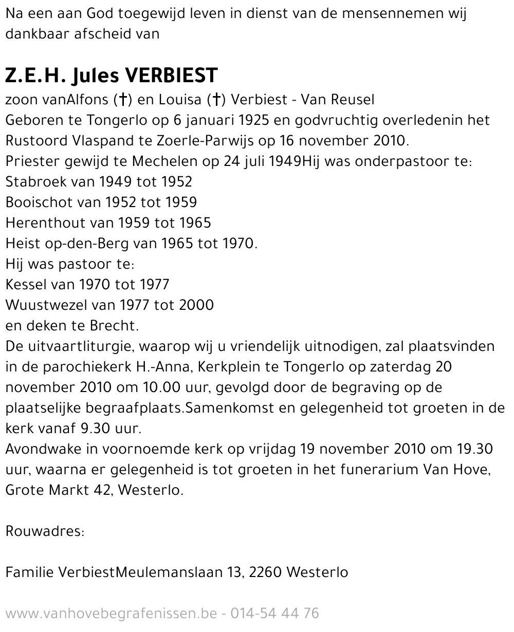 Jules Verbiest