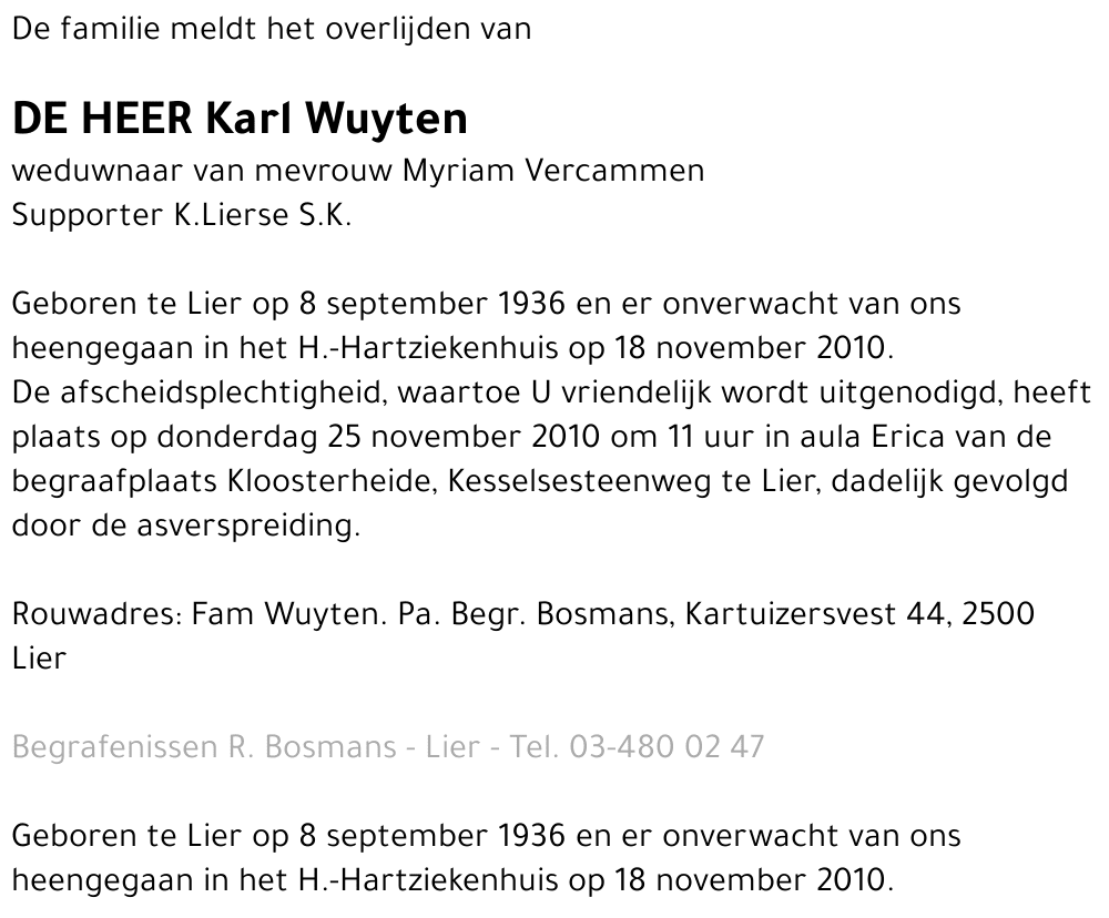 Karl Wuyten