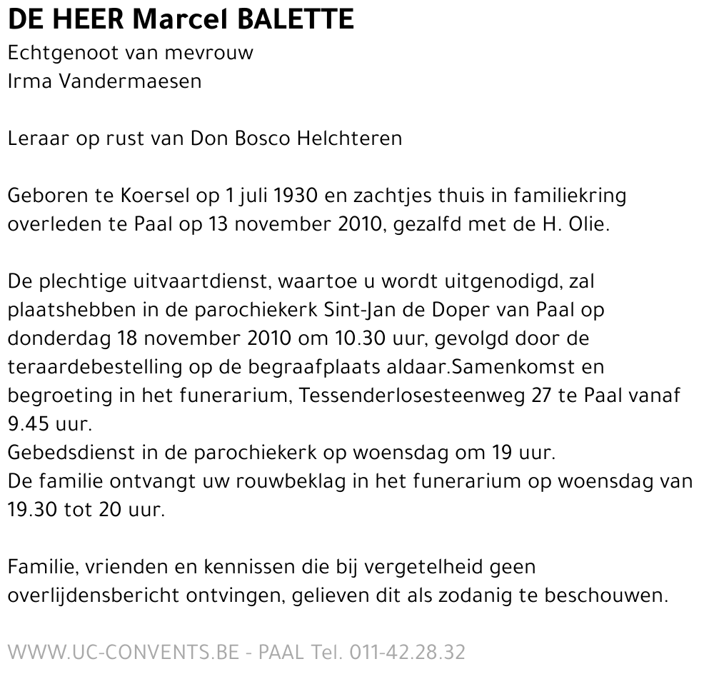 Marcel Balette