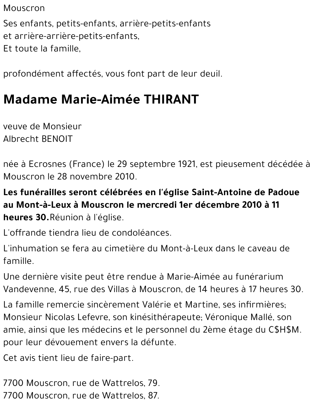 Marie-Aimée THIRANT