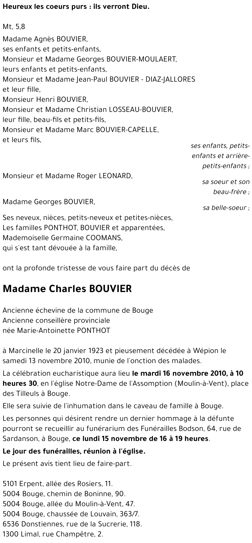 Marie-Antoinette PONTHOT