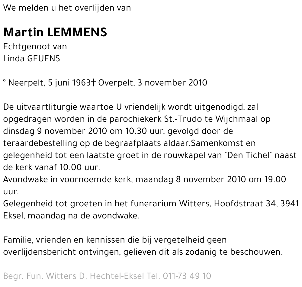 Martin Lemmens
