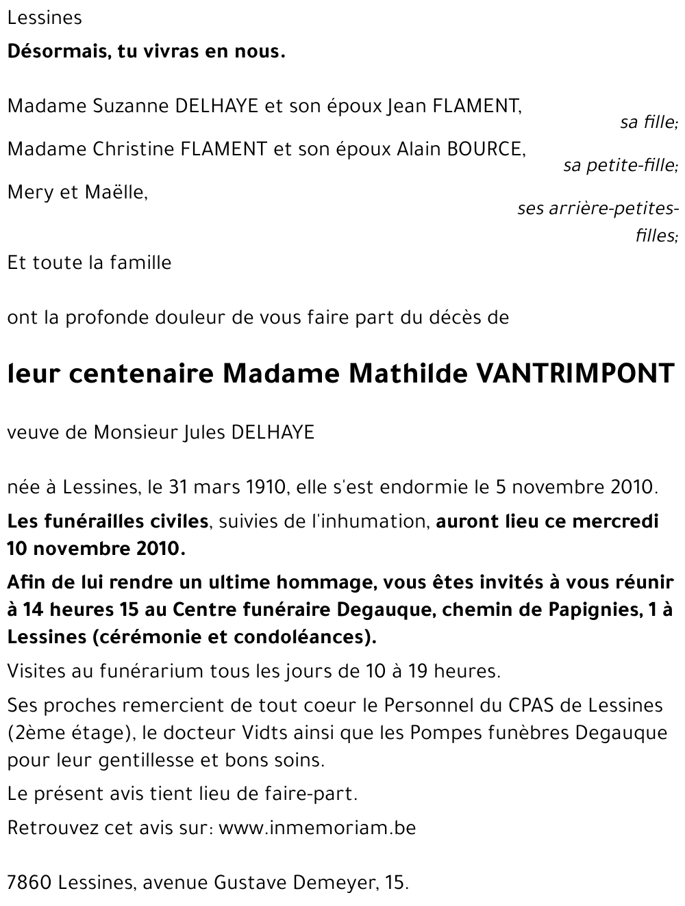 Mathilde VANTRIMPONT