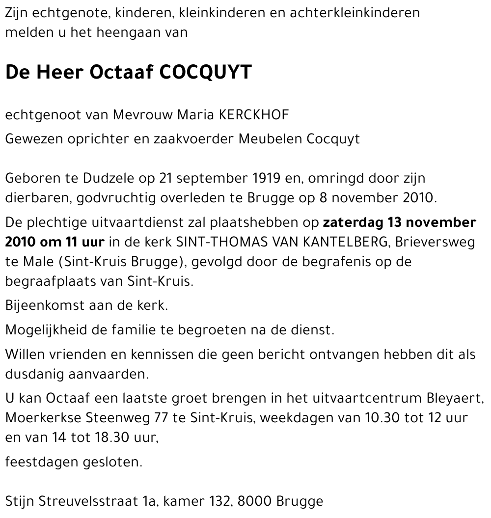 Octaaf COCQUYT