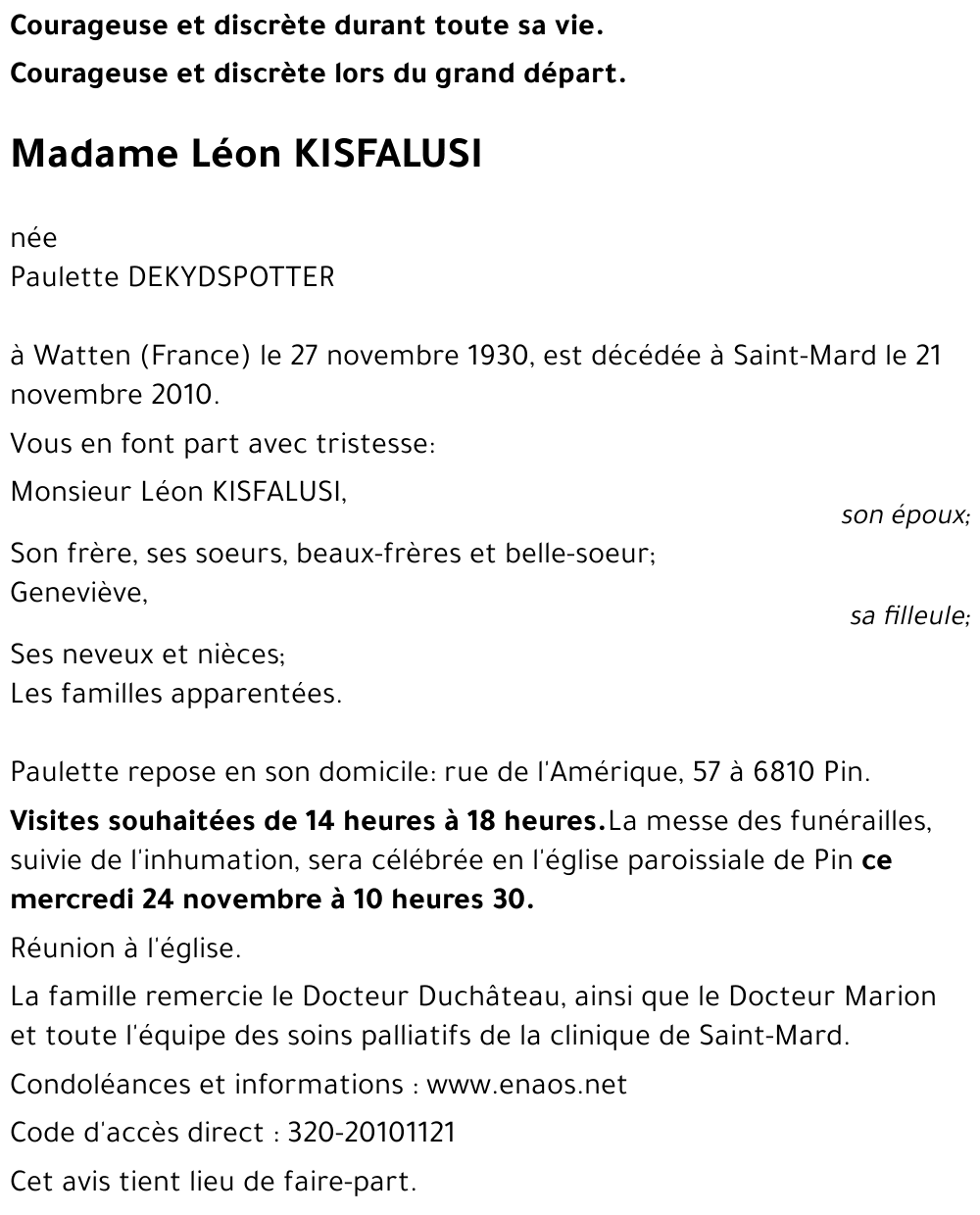 Paulette DEKYDSPOTTER