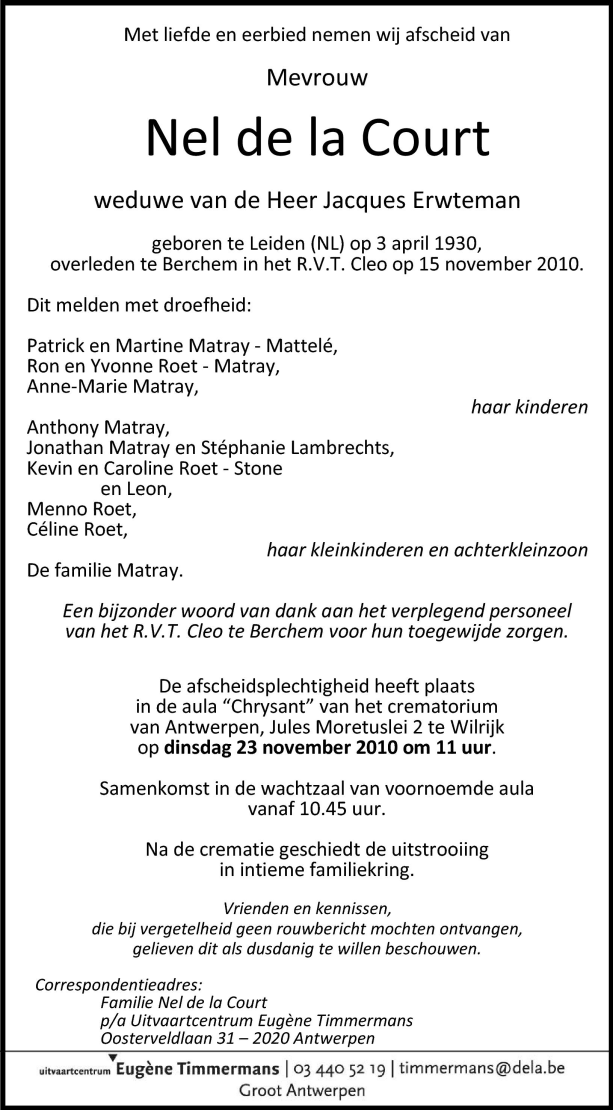 Petronella de la Court