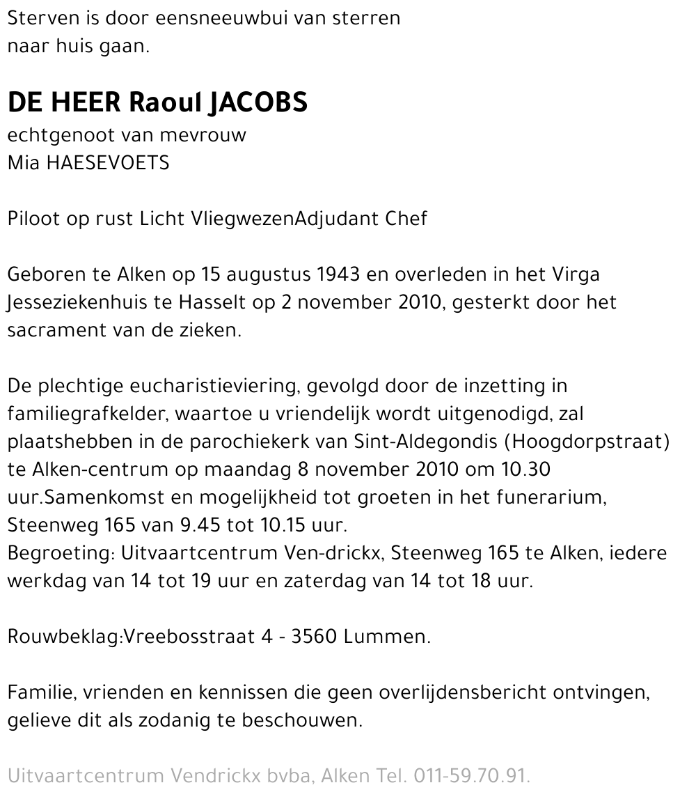 Raoul Jacobs