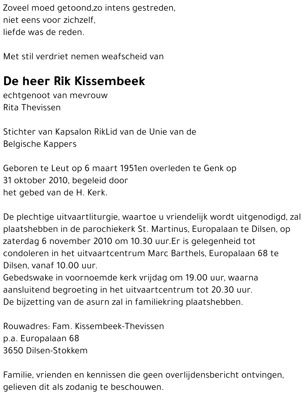 Rik Kissembeek