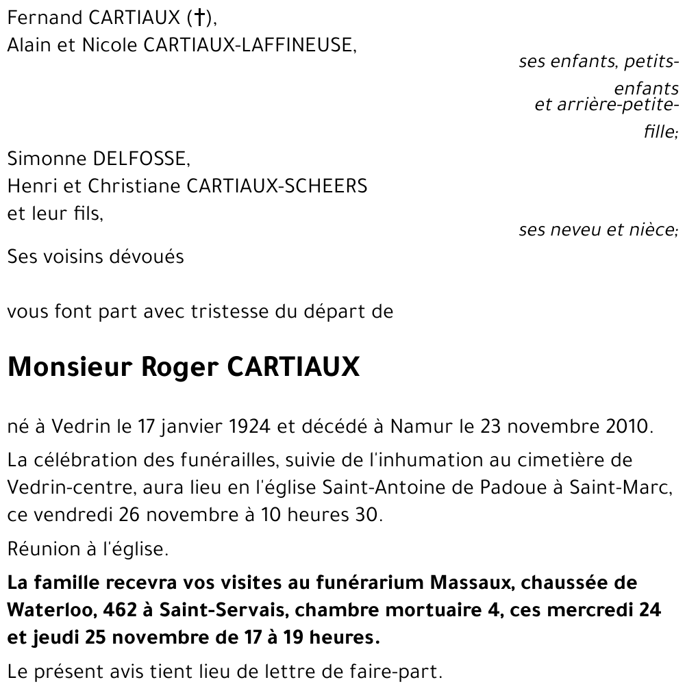 Roger CARTIAUX