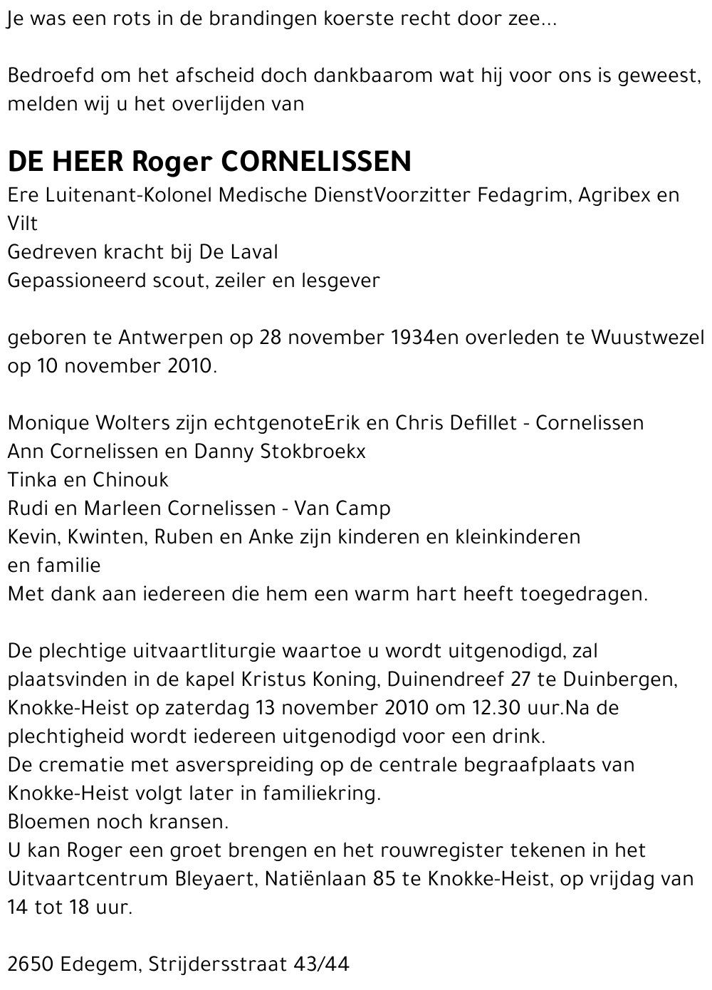 Roger Cornelissen