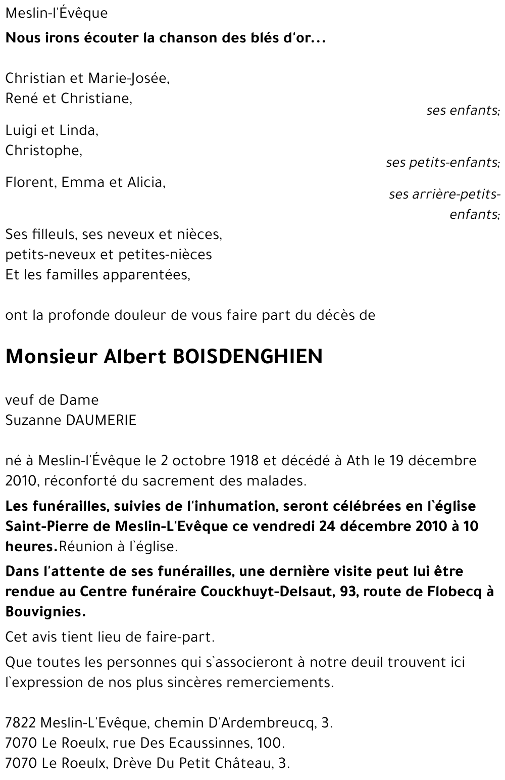 Albert BOISDENGHIEN