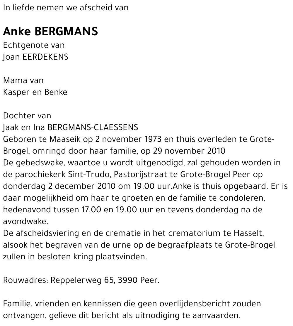 Anke Bergmans