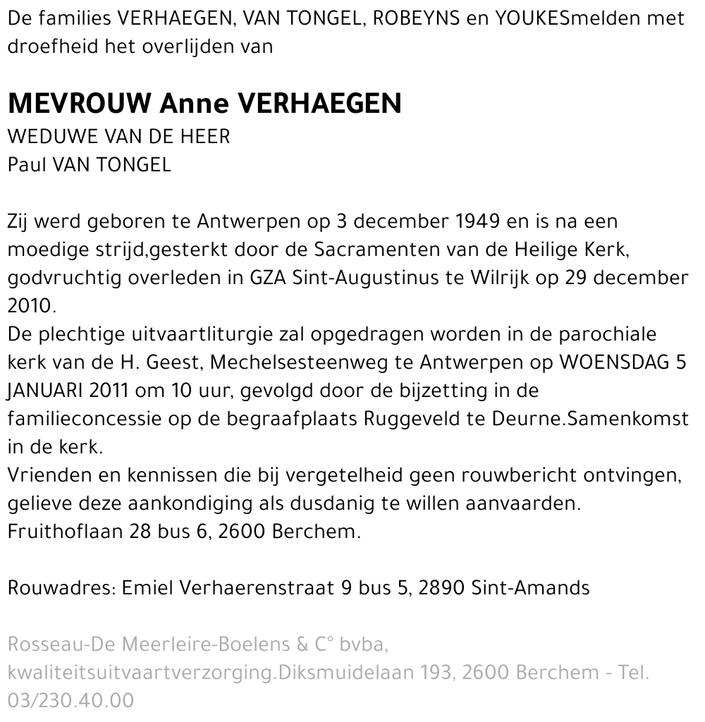 Anne Verhaegen