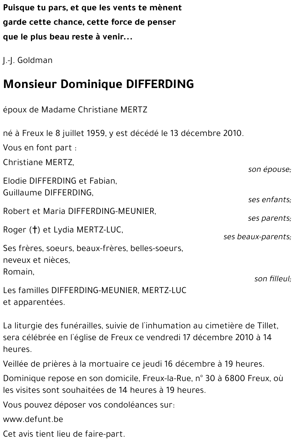 Dominique DIFFERDING