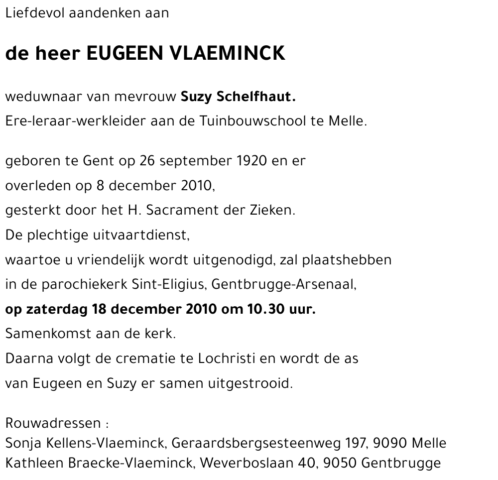 EUGEEN VLAEMINCK