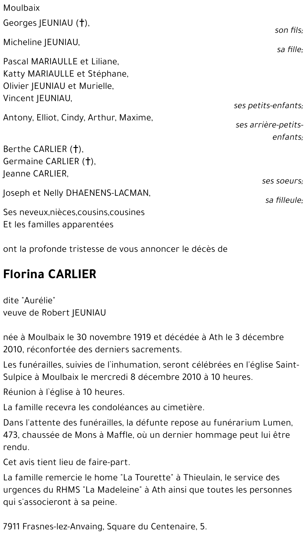 Florina Carlier