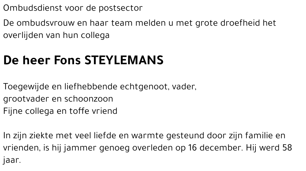 Fons STEYLEMANS