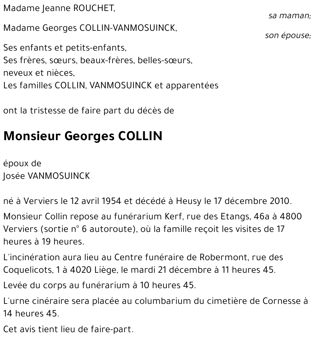 Georges COLLIN