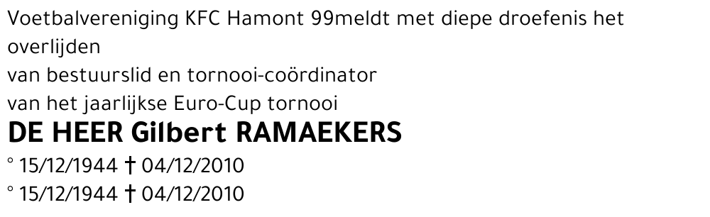 Gilbert Ramaekers