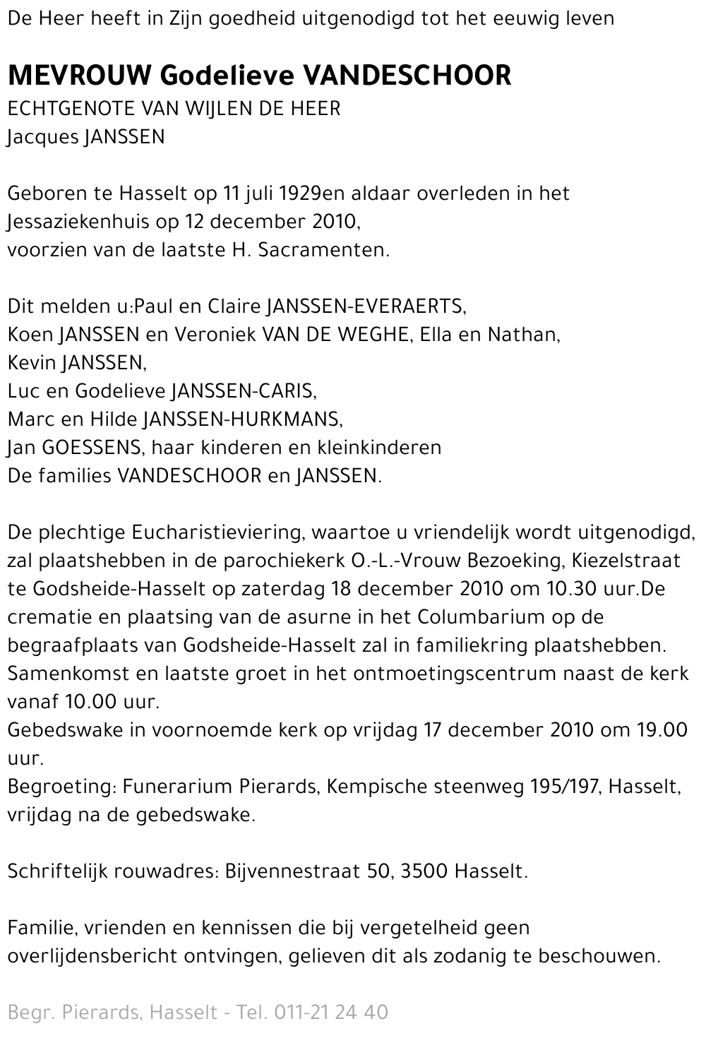 Godelieve Vandeschoor