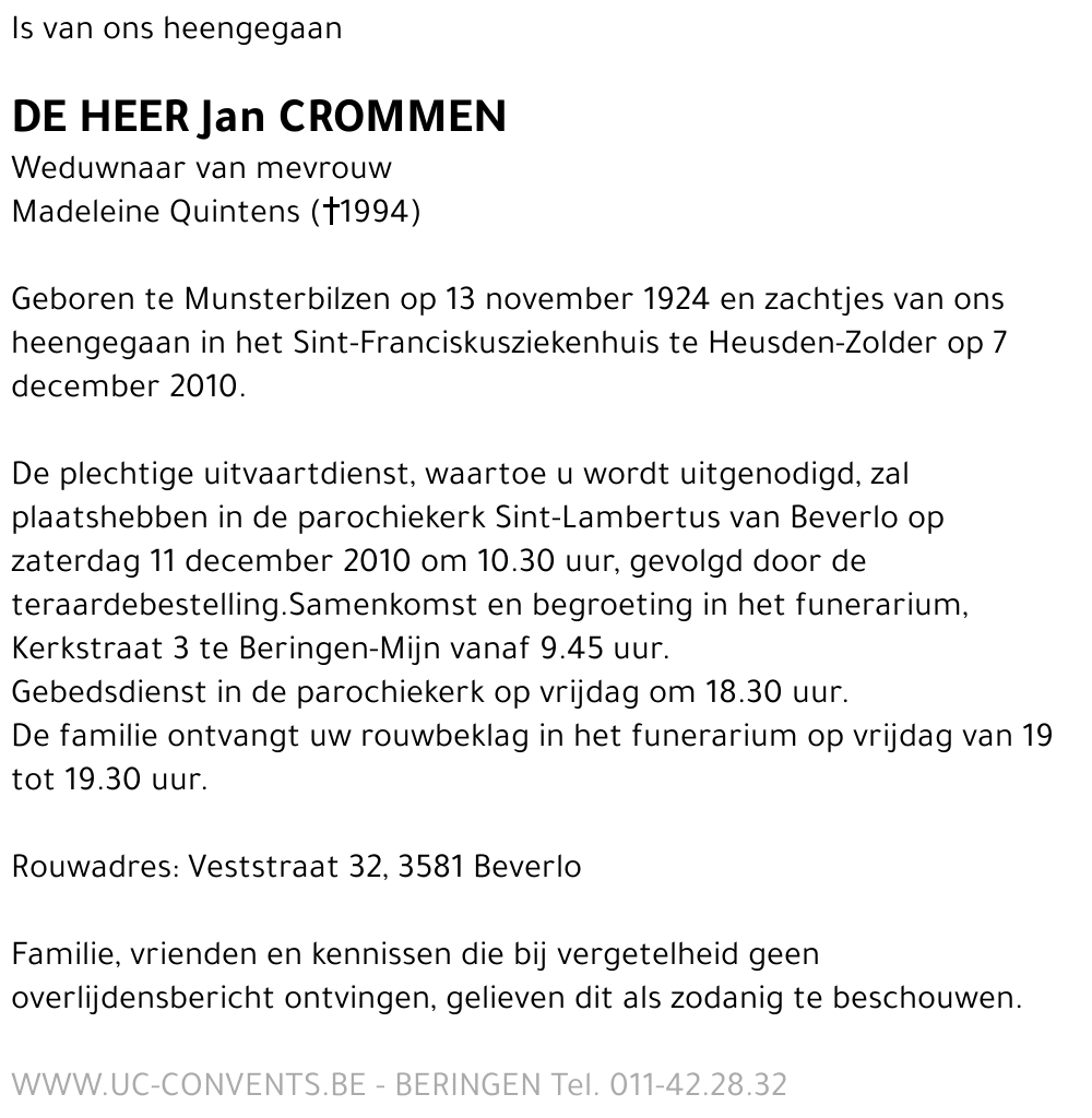 Jan Crommen