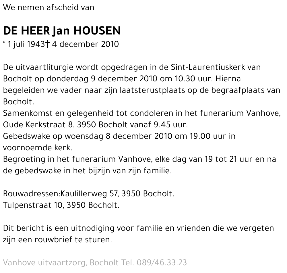 Jan Housen