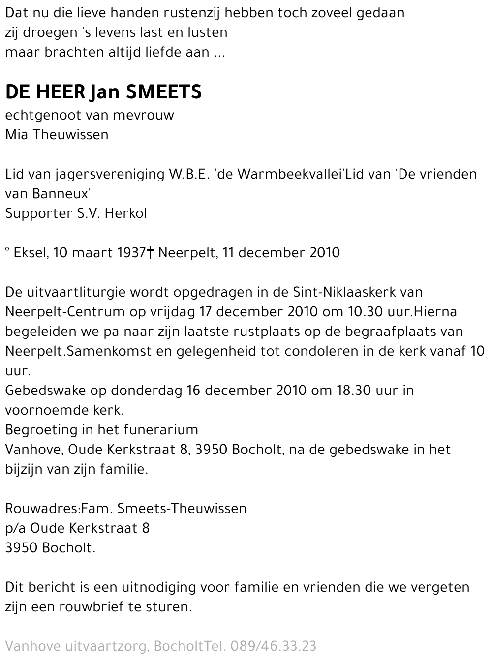 Jan Smeets