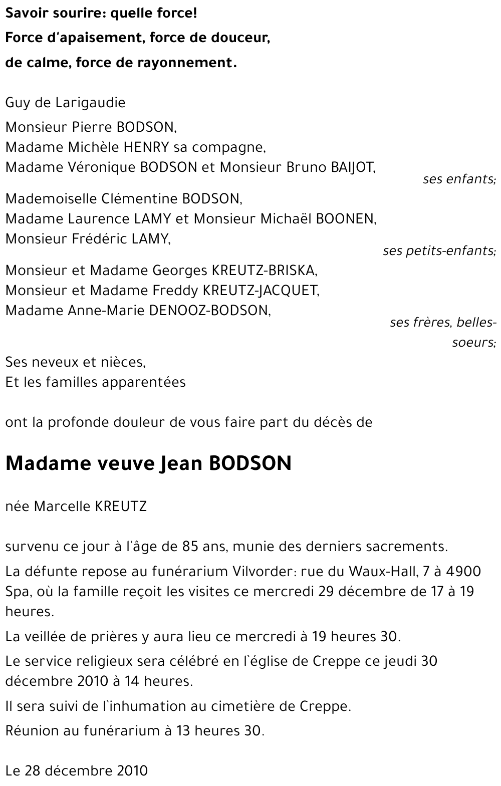 Jean BODSON