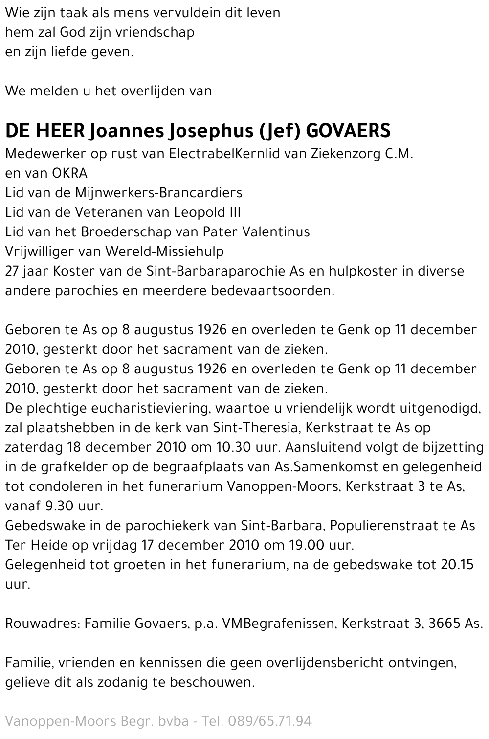 Jef Govaers