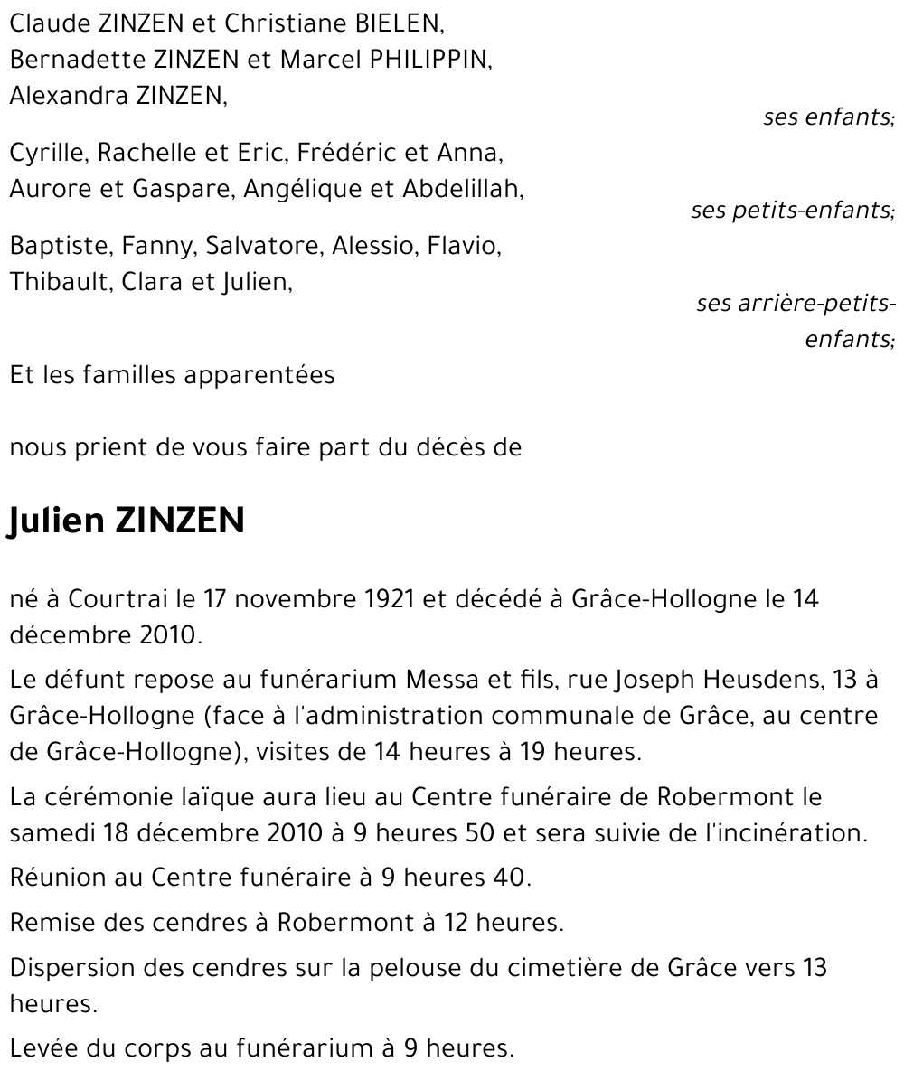 Julien ZINZEN