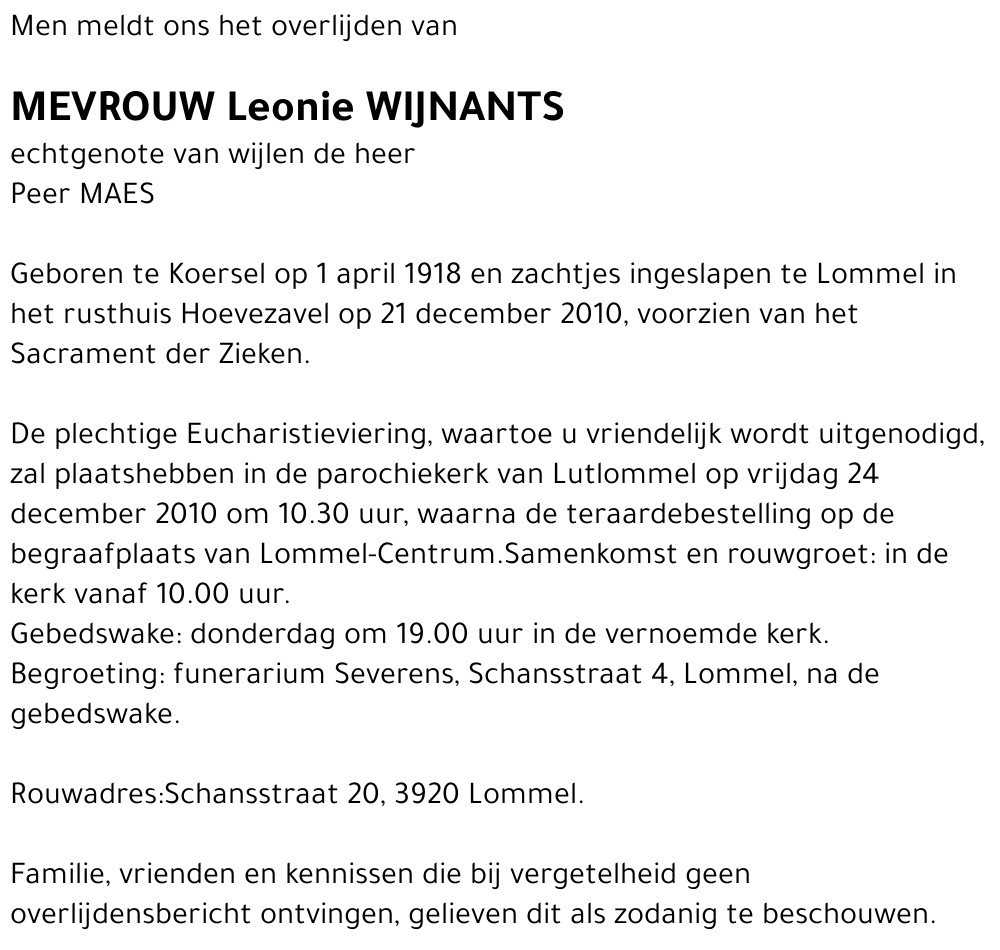 Leonie Wijnants