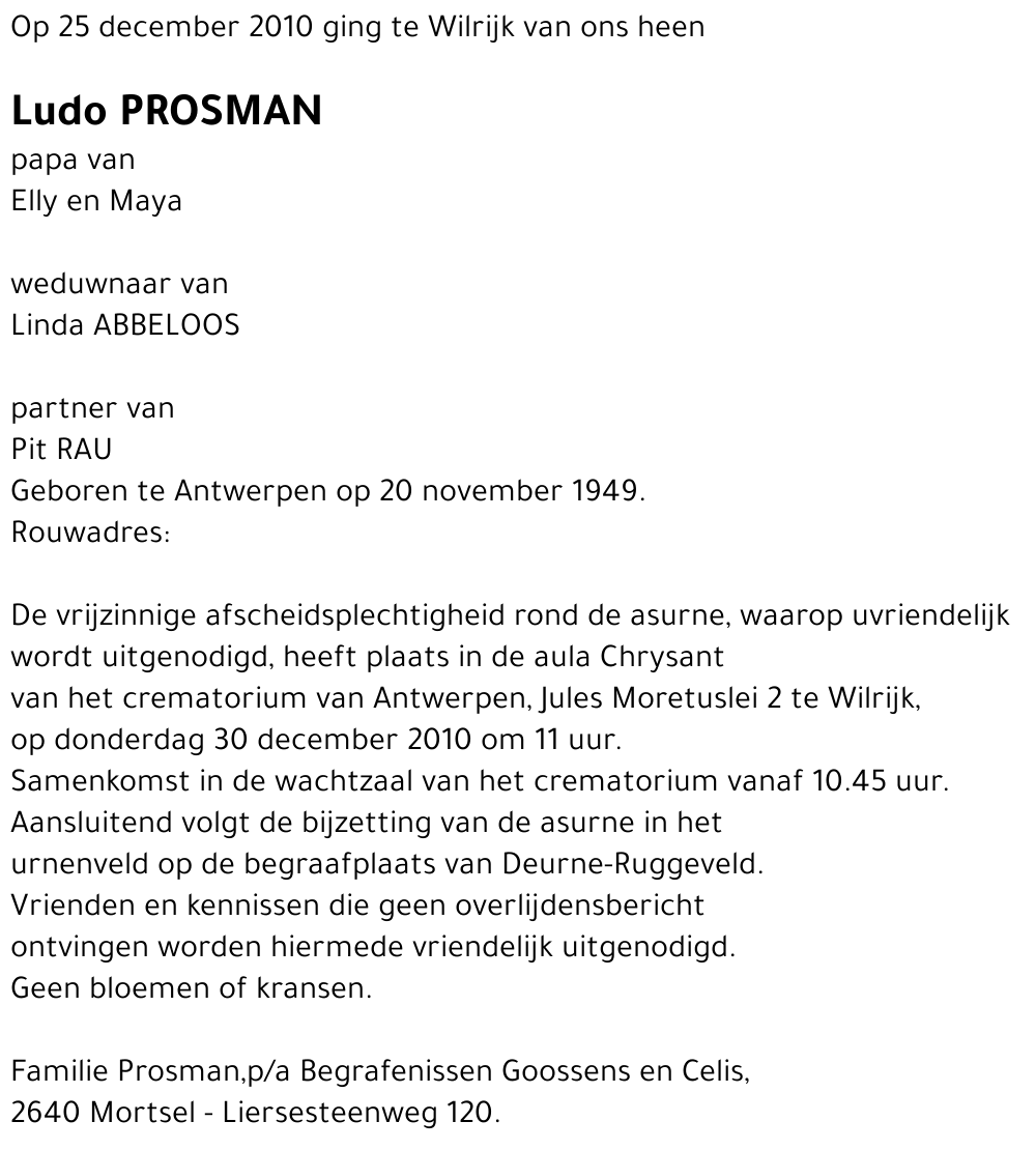 Ludo Prosman