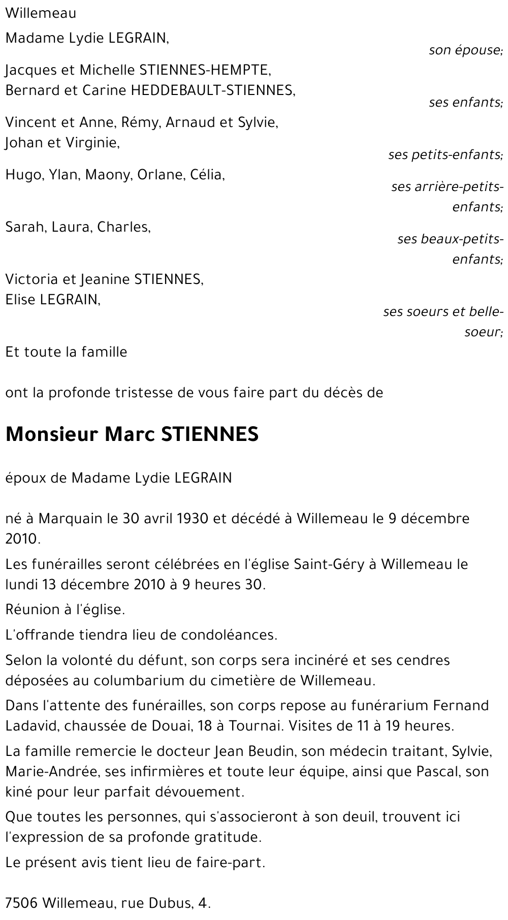 Marc STIENNES