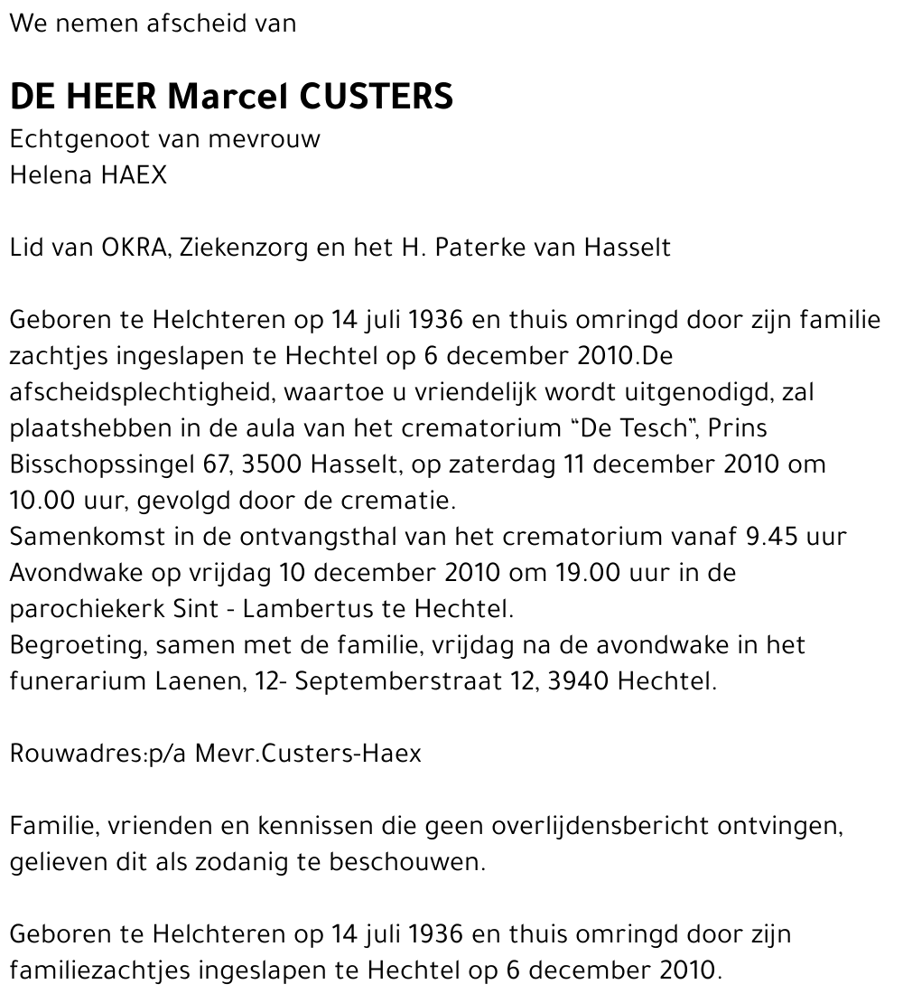 Marcel Custers