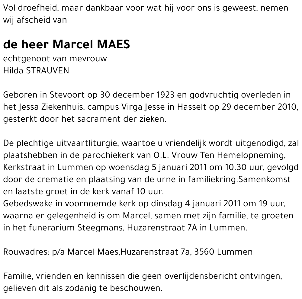 Marcel Maes