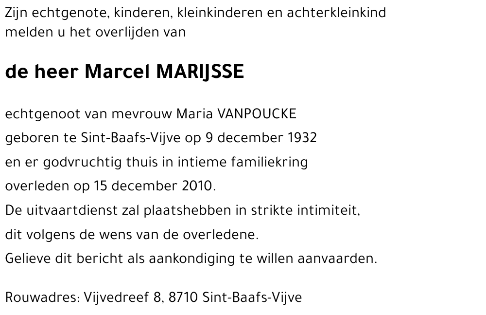 Marcel MARIJSSE