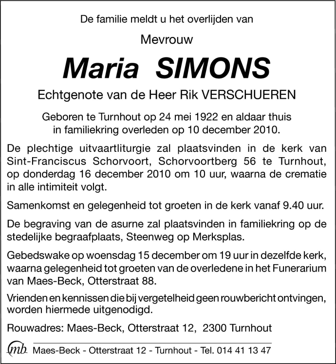 Maria Simons