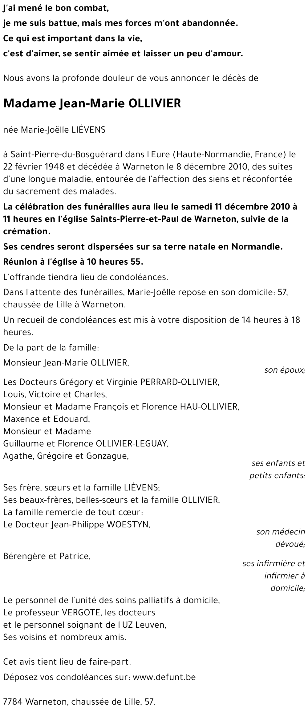 Marie-Joëlle Liévens